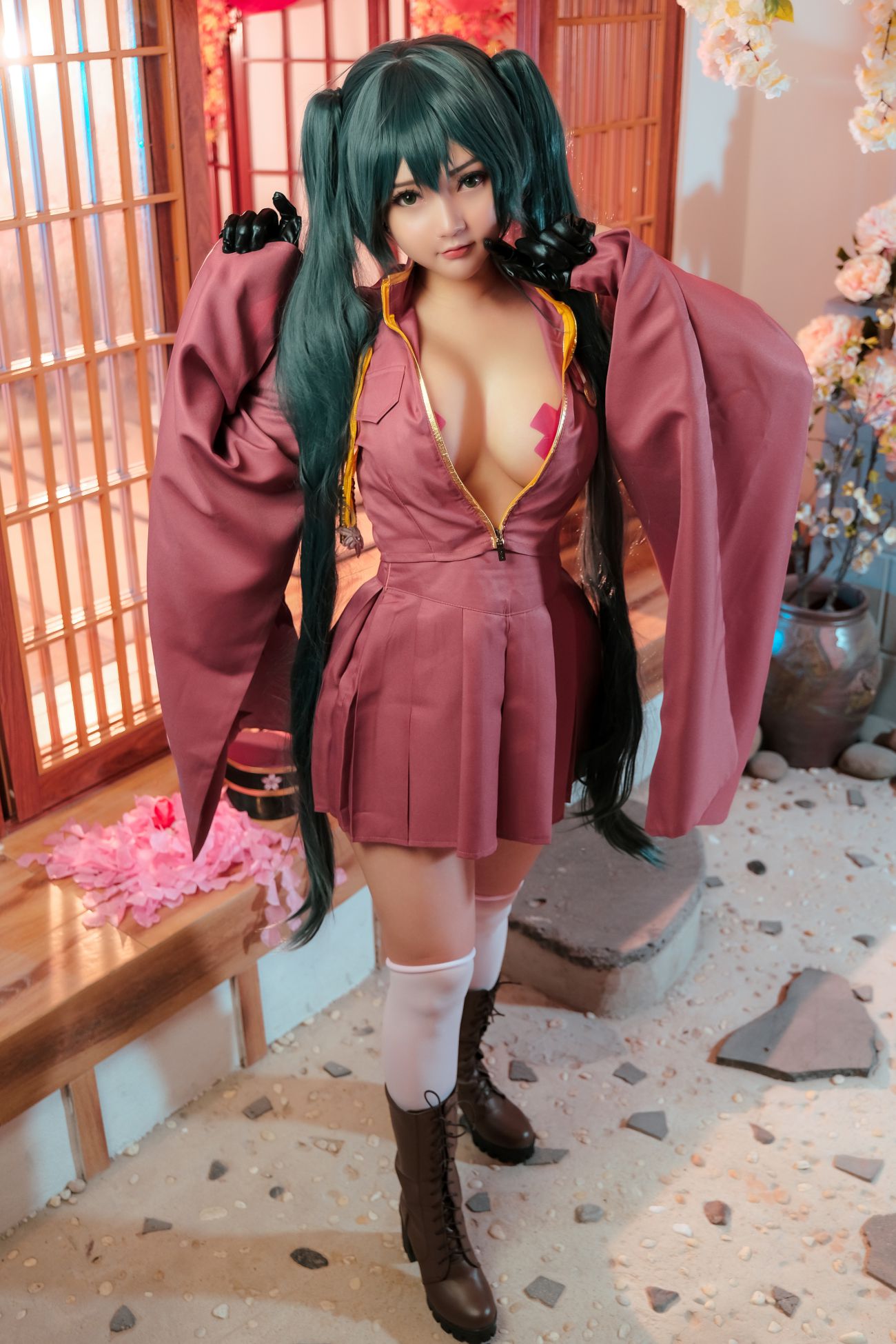 Potato Godzilla Miku Senbonzakura-COS世界