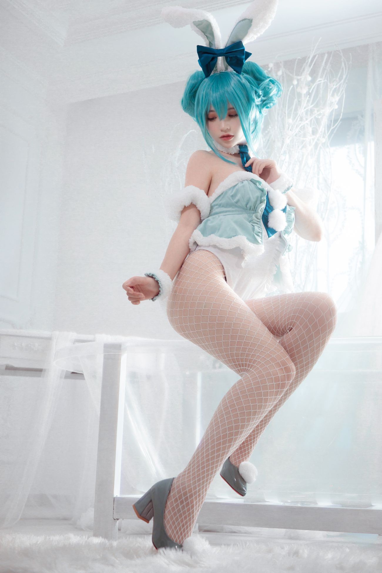 疯猫ss miku初音兔女郎-COS世界