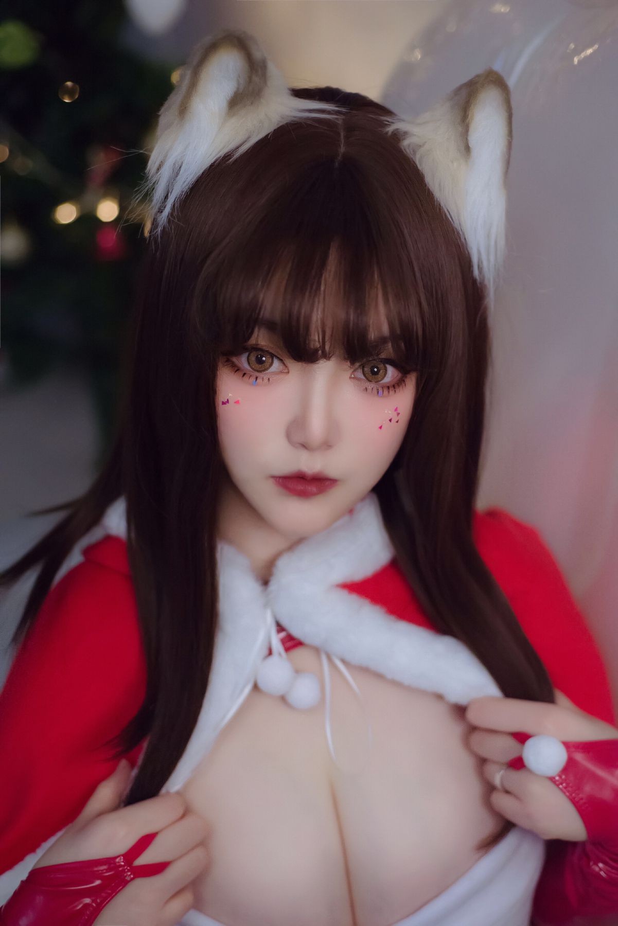 图片[3]-佳奈喵 雪夜锦礼-COS世界