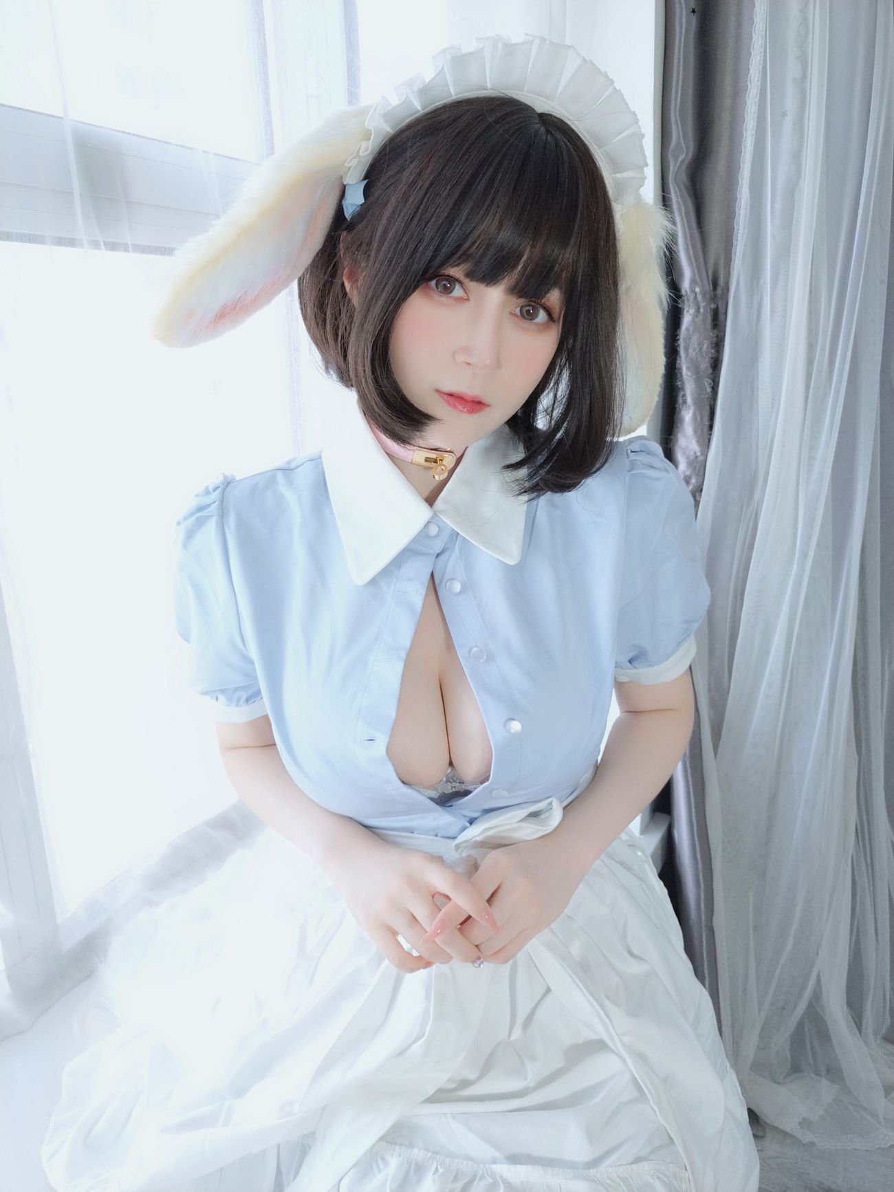 图片[3]-白银 兔女仆-COS世界