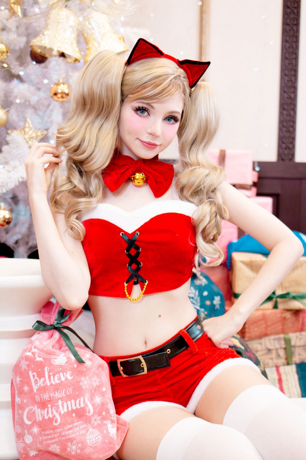 图片[2]-Peach milky Ann Takamaki Christmas-COS世界