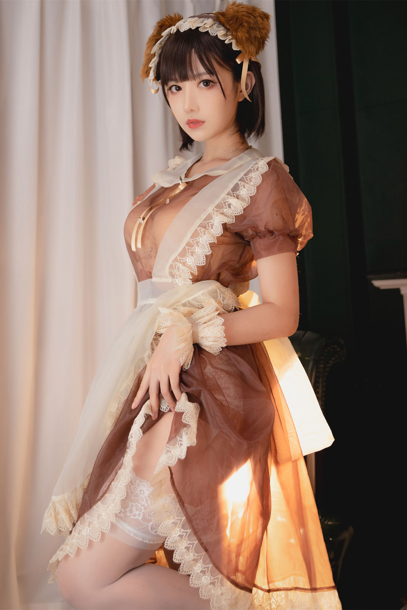Shika小鹿鹿 透明女仆-COS世界