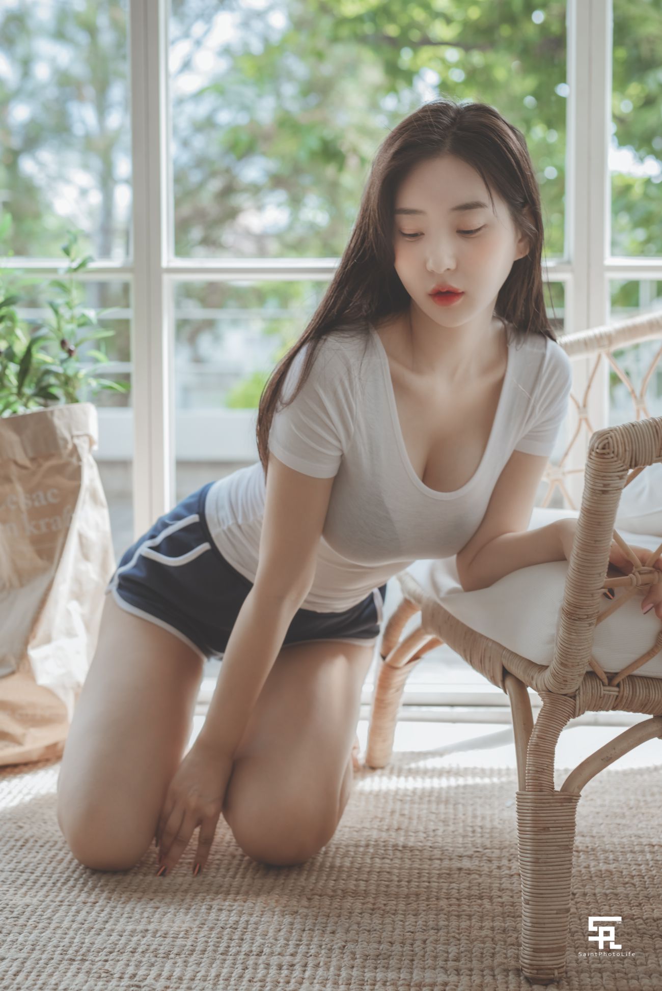 saintphotolife 韩国妹子申才恩 Zenny One summer day-COS世界