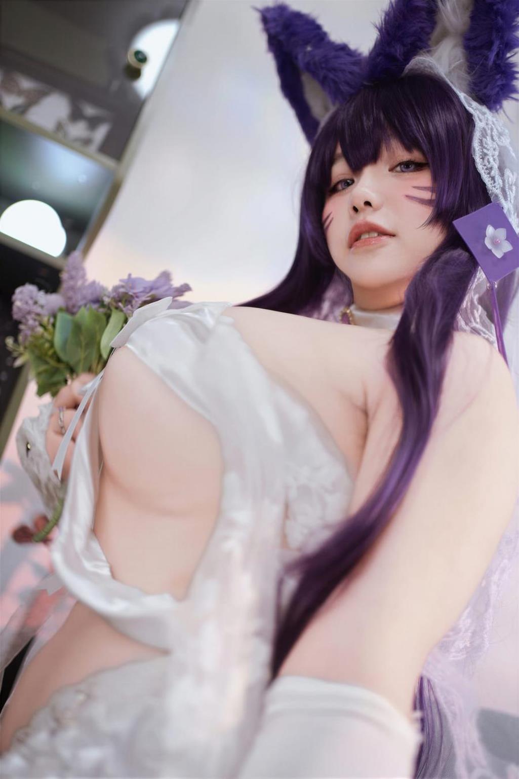图片[3]-No.076 – 碧蓝航线 武藏 婚纱 75P-COS世界